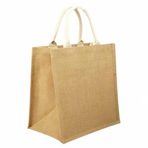 Jute shopping bag