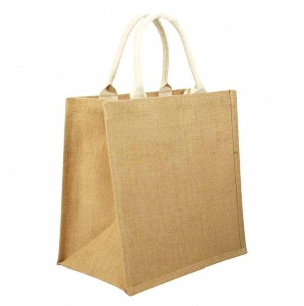 Jute shopping bag